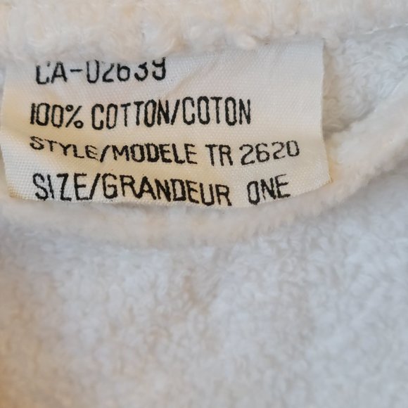 NWT Madison Avenue Mens 100% Cotton Robe - Picture 5 of 8